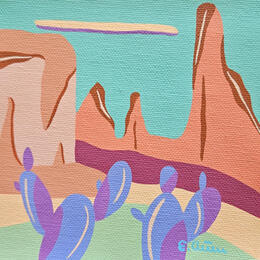 Painting Féerique by Emilie Chêne | Painting