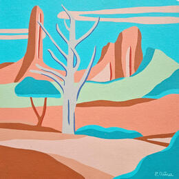 Painting Parc by Emilie Chêne | Painting