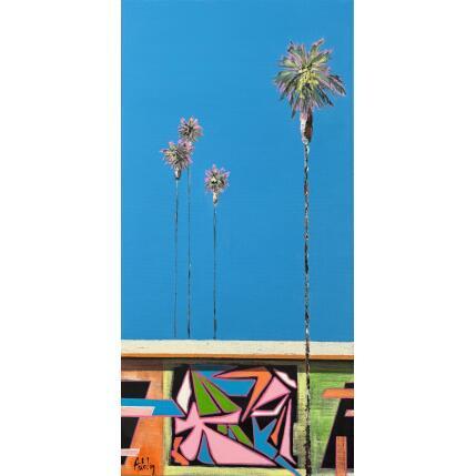 Peinture URBAN GREEN par Autelin Florence | Tableau