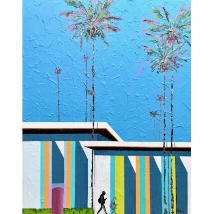 Peinture Sous le soleil par Autelin Florence | Tableau