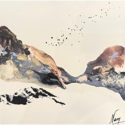 Gemälde C3725 von Naen | Gemälde Abstrakt Acryl, Tinte Pop-Ikonen