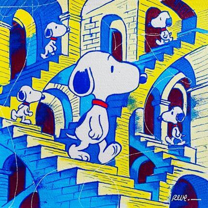 Pintura Absurde por Revel | Pintura Pop art Acrílico Iconos pop