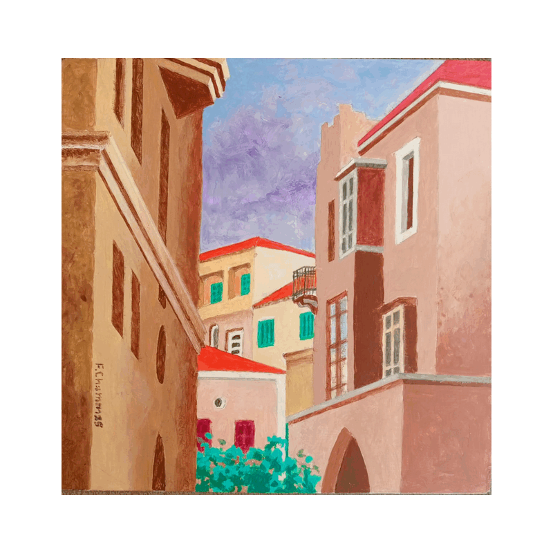 Peinture Beirut DownTown 25 par Chammas Fady | Tableau Figuratif