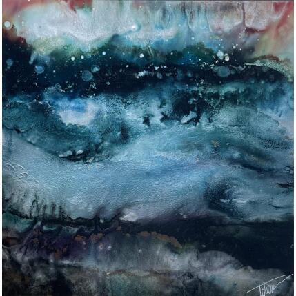 Peinture Les prières des mers par Stephan Tatiana | Tableau Abstrait