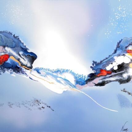 Peinture C3812 par Naen | Tableau Abstrait Acrylique, Encre