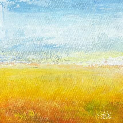 Painting Etude Gold by Saxton Patricia | Painting