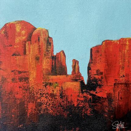 Painting Cathedral Rock 2 by Saxton Patricia | Painting