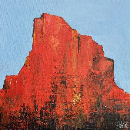 Painting Red Butte 2 by Saxton Patricia | Painting