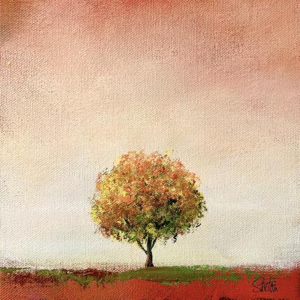 Painting Cottonwood Zen by Saxton Patricia | Painting