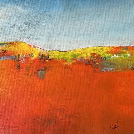 Painting The Mountains Are Calling by Saxton Patricia | Painting