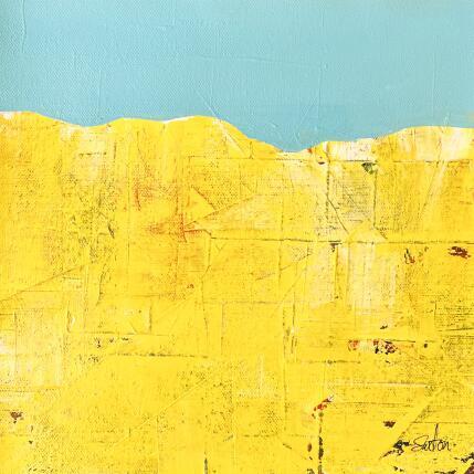 Painting Sunshine Mountain by Saxton Patricia | Painting