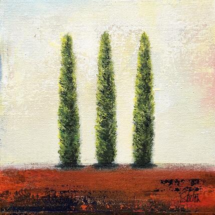 Painting Sentinels by Saxton Patricia | Painting