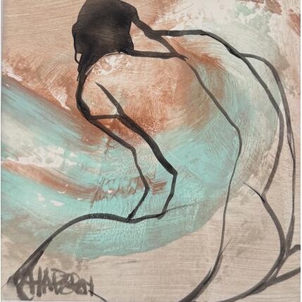 Painting Couleurs Tendresse by Chaperon Martine | Painting Figurative Acrylic Nude