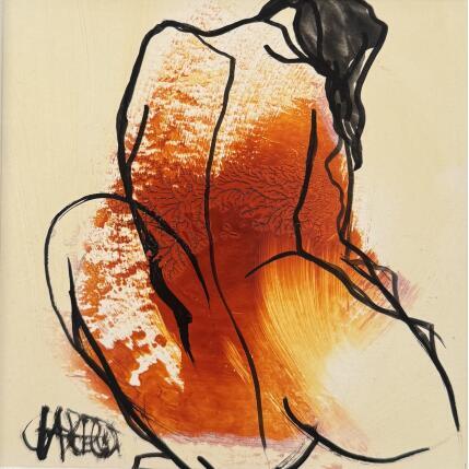 Painting Impressions by Chaperon Martine | Painting Figurative Acrylic Nude