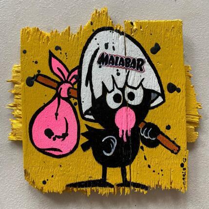 Pintura F1 Caliméro por Marie G.  | Pintura Pop art Acrílico, Madera Iconos pop