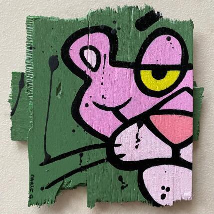 Pintura F1 panthère rose por Marie G.  | Pintura Pop art Acrílico, Madera Iconos pop