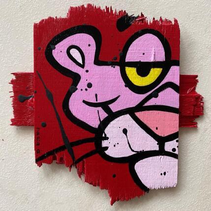 Pintura F1 panthère rose por Marie G.  | Pintura Pop art Acrílico, Madera Iconos pop