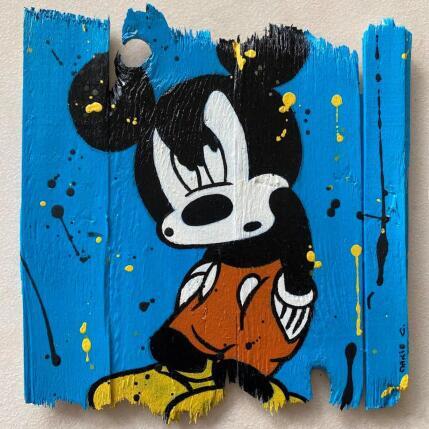 Pintura F2  Grincheux por Marie G.  | Pintura Pop art Acrílico, Madera Iconos pop