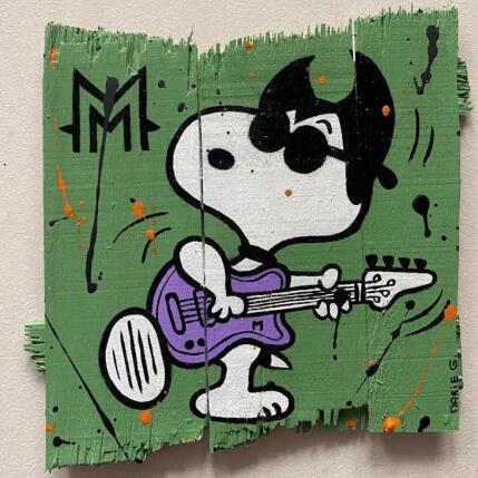 Peinture F2 M par Marie G. | Tableau Pop-art Acrylique, Bois Icones Pop