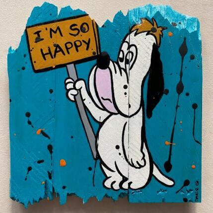Peinture F2 so happy par Marie G. | Tableau Pop-art Acrylique, Bois Icones Pop