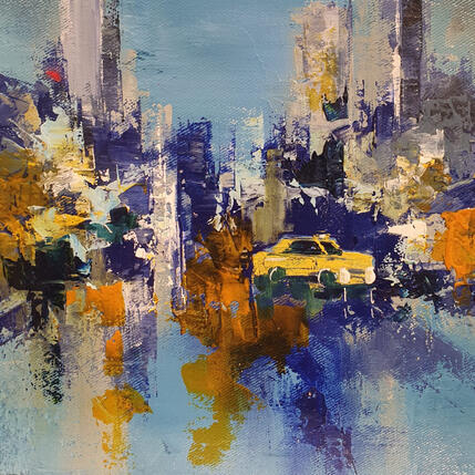 Pintura taxi  por Dessein Pierre | Pintura  Iconos pop