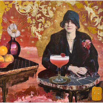 Painting Lola by Romanelli Karine | Painting Figurative Acrylic, Gluing Pop icons