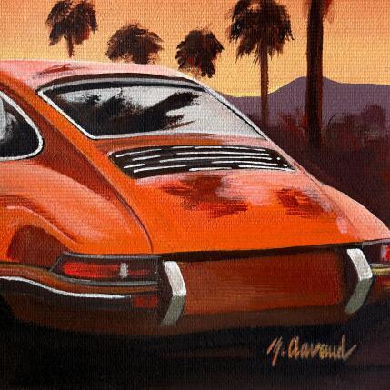 Painting SUNSET DRIVE  by Clavaud Morgane | Painting Figurative Acrylic