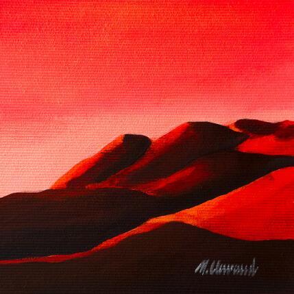 Painting BLAZING HILLS  by Clavaud Morgane | Painting Figurative Acrylic