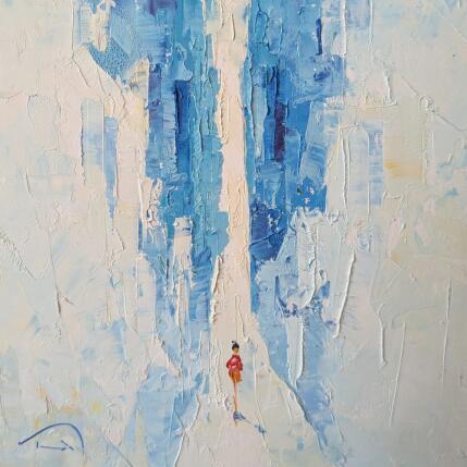 Gemälde Bleu niege von Tomàs | Gemälde