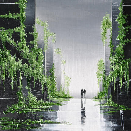 Painting Valse végétale by Galloro Maurizio | Painting