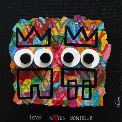 Gemälde LOVE POTES von Mam | Gemälde Pop-Art Acryl Gesellschaft, Pop-Ikonen