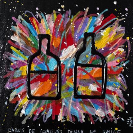 Peinture ABUS & SMILE par Mam | Tableau Pop-art Acrylique Icones Pop, Natures mortes