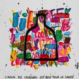 Painting ABUS DE COULEURS by Mam | Painting