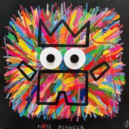 Peinture WELCOME par Mam | Tableau Pop-art Acrylique Icones Pop, Société