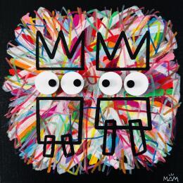 Painting DOUX REGARDS by Mam | Painting