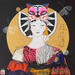 Peinture TIGER par Rebeyre Catherine | Tableau Art naïf Acrylique