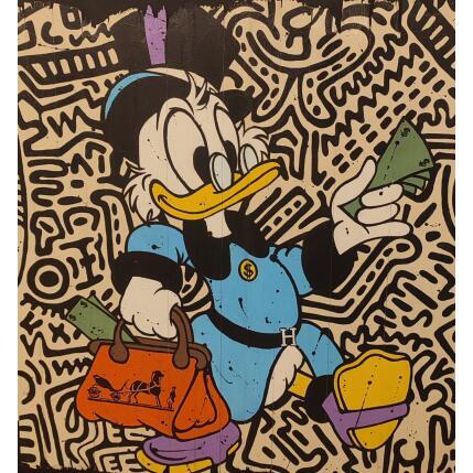 Gemälde PICSOU von Marie G.  | Gemälde Pop-Art Acryl, Collage Pop-Ikonen