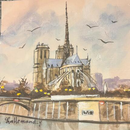 Gemälde Notre Dame de Paris von Lallemand Yves | Gemälde