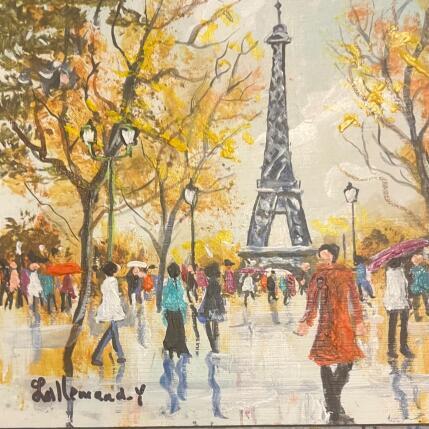 Gemälde Le champ de Mars en Automne von Lallemand Yves | Gemälde