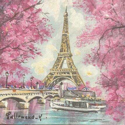 Gemälde Tour Eiffel au printemps von Lallemand Yves | Gemälde