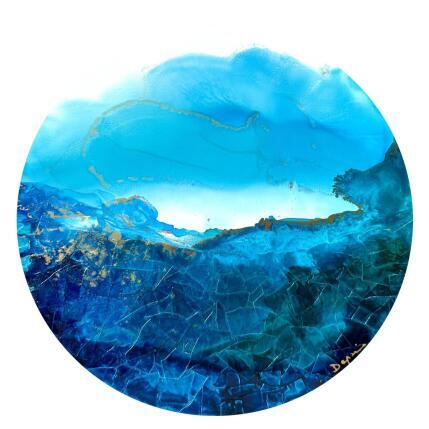 Painting Poesie marine 2605 by Depaire Silvia | Painting Abstract Acrylic Pop icons