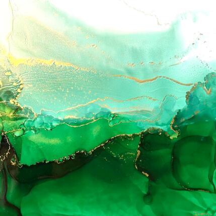 Painting Poesie vegetale 2795 by Depaire Silvia | Painting Abstract Acrylic