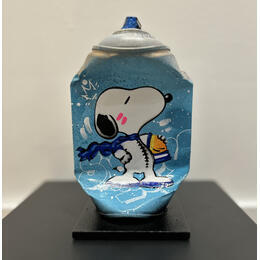 Sculpture SNOOPY by Lemoine Mael | Sculpture Pop-art Acrylic, Graffiti Pop icons