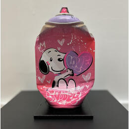 Sculpture ONE LOVE  by Lemoine Mael | Sculpture Pop-art Acrylic, Graffiti Pop icons