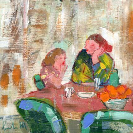 Peinture Agrumes par Ral Lourdes | Tableau Figuratif Acrylique, Bois, Gouache Scènes de vie