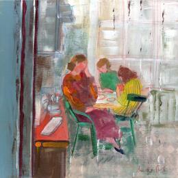 Painting Petits déjeuners, dans la cuisine by Ral Lourdes | Painting