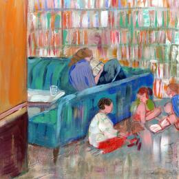 Painting Les après midi d'été by Ral Lourdes | Painting