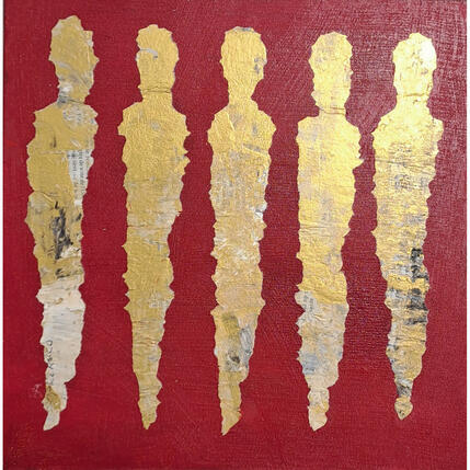 Peinture Joyaux des fées magiques par Rocco Sophie | Tableau