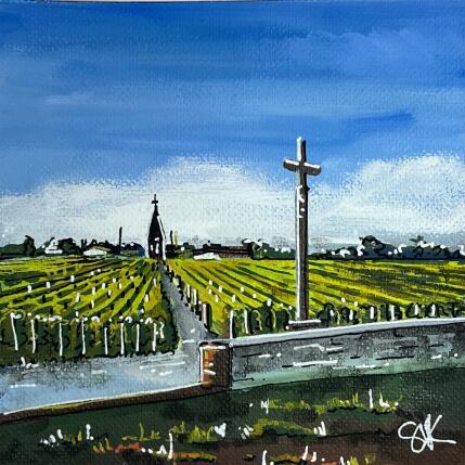 Gemälde La romanée conti von Touras Sophie-Kim  | Gemälde Realismus Öl Stillleben