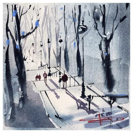 Painting ascension de Montmartre by Bailly Kévin | Painting